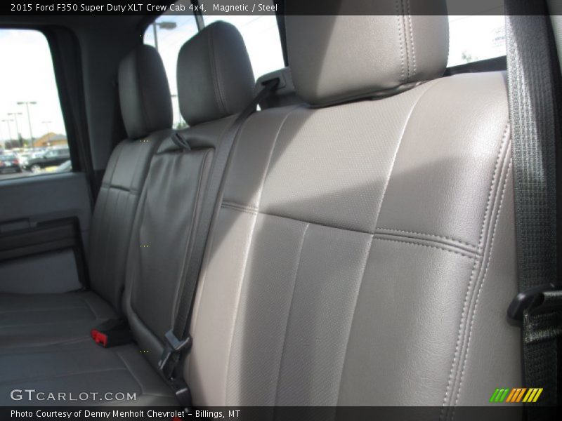Magnetic / Steel 2015 Ford F350 Super Duty XLT Crew Cab 4x4