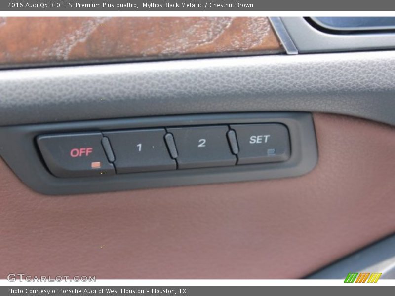 Mythos Black Metallic / Chestnut Brown 2016 Audi Q5 3.0 TFSI Premium Plus quattro