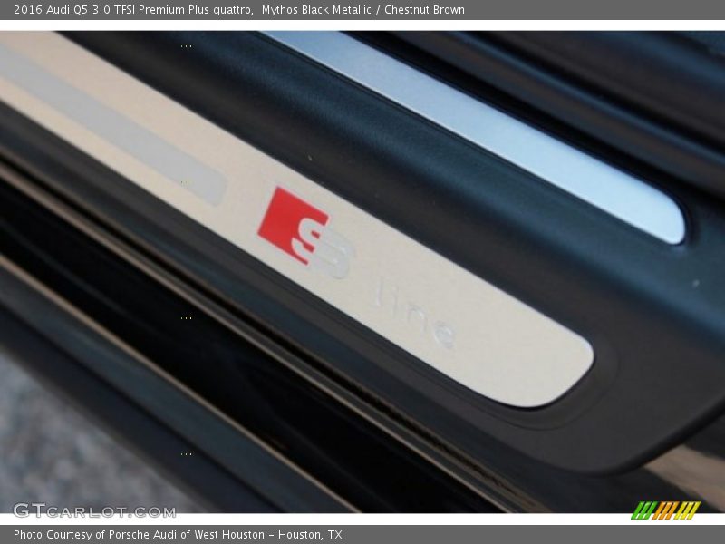Mythos Black Metallic / Chestnut Brown 2016 Audi Q5 3.0 TFSI Premium Plus quattro