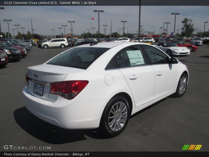 Summit White / Jet Black 2016 Chevrolet Cruze Limited ECO