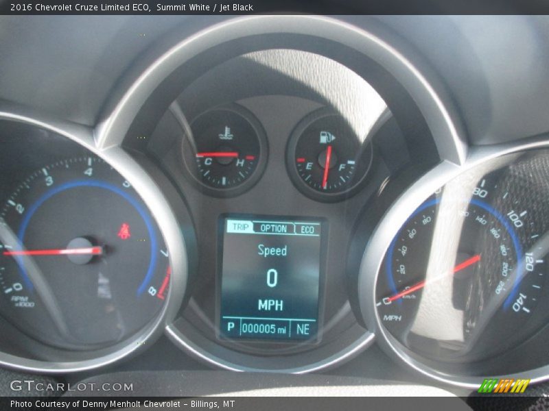 Summit White / Jet Black 2016 Chevrolet Cruze Limited ECO