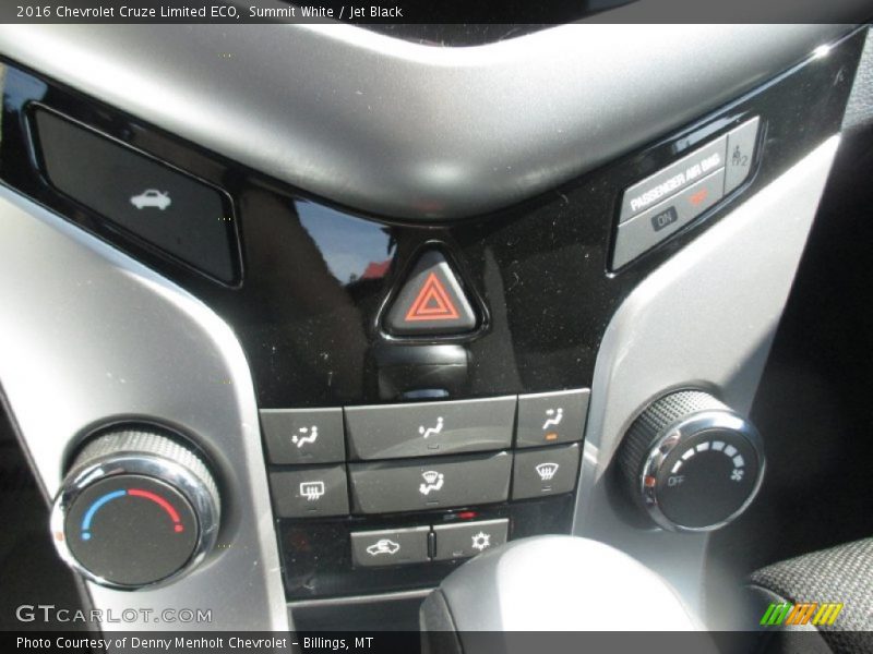 Summit White / Jet Black 2016 Chevrolet Cruze Limited ECO