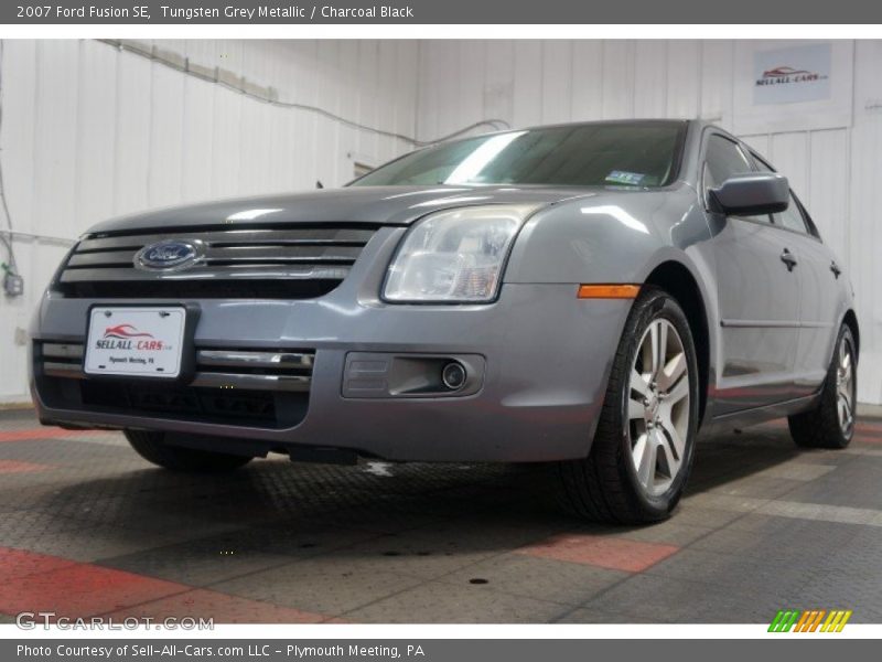 Tungsten Grey Metallic / Charcoal Black 2007 Ford Fusion SE