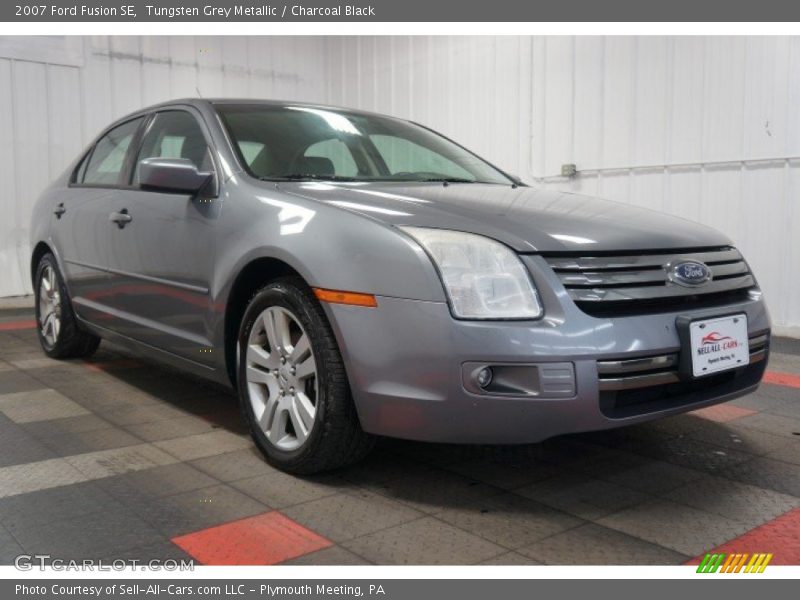 Tungsten Grey Metallic / Charcoal Black 2007 Ford Fusion SE