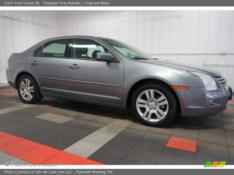 Tungsten Grey Metallic / Charcoal Black 2007 Ford Fusion SE