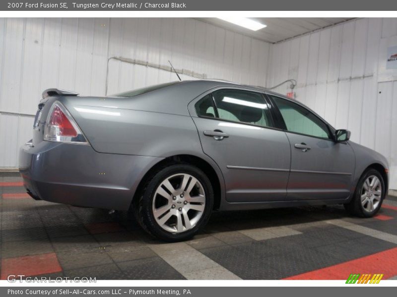 Tungsten Grey Metallic / Charcoal Black 2007 Ford Fusion SE