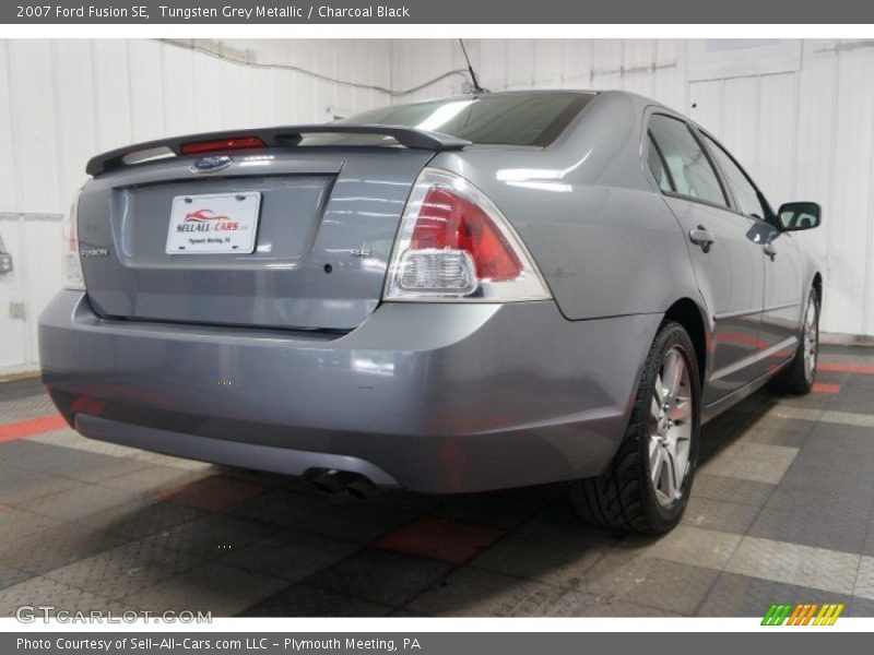 Tungsten Grey Metallic / Charcoal Black 2007 Ford Fusion SE