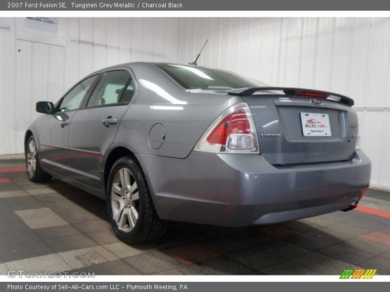 Tungsten Grey Metallic / Charcoal Black 2007 Ford Fusion SE