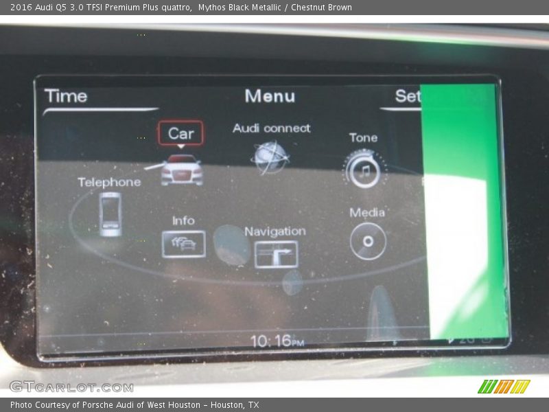 Mythos Black Metallic / Chestnut Brown 2016 Audi Q5 3.0 TFSI Premium Plus quattro