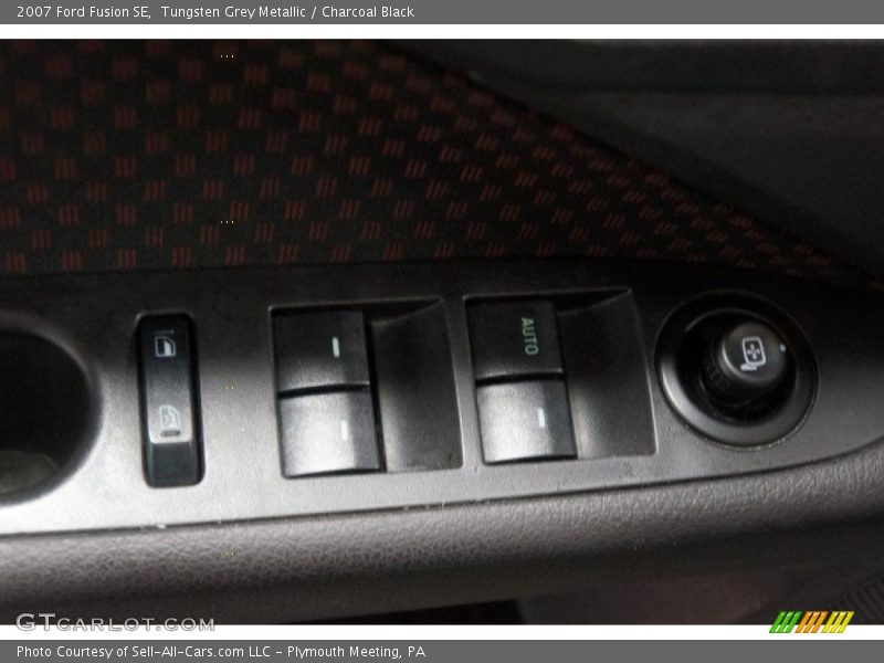 Tungsten Grey Metallic / Charcoal Black 2007 Ford Fusion SE