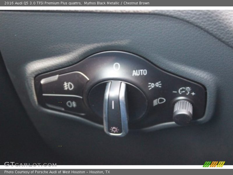 Mythos Black Metallic / Chestnut Brown 2016 Audi Q5 3.0 TFSI Premium Plus quattro