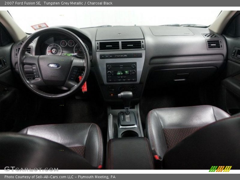 Tungsten Grey Metallic / Charcoal Black 2007 Ford Fusion SE