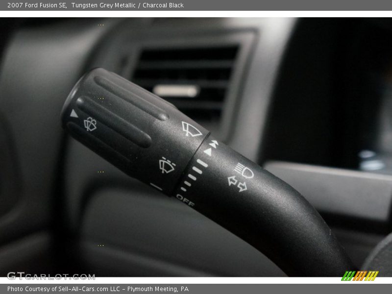 Tungsten Grey Metallic / Charcoal Black 2007 Ford Fusion SE
