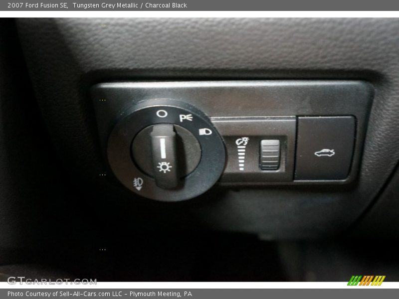 Tungsten Grey Metallic / Charcoal Black 2007 Ford Fusion SE