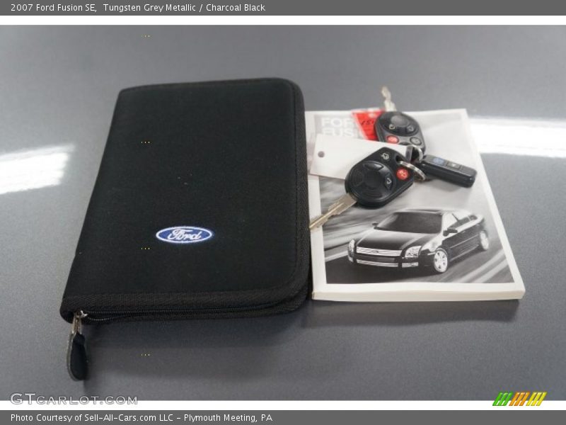 Tungsten Grey Metallic / Charcoal Black 2007 Ford Fusion SE