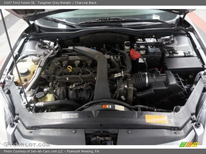 Tungsten Grey Metallic / Charcoal Black 2007 Ford Fusion SE
