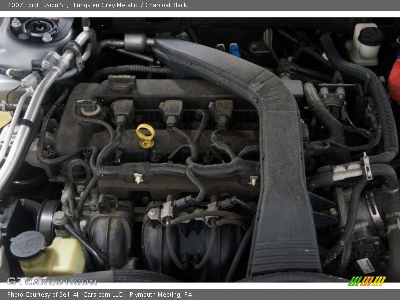 Tungsten Grey Metallic / Charcoal Black 2007 Ford Fusion SE