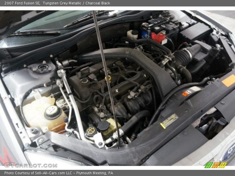 Tungsten Grey Metallic / Charcoal Black 2007 Ford Fusion SE