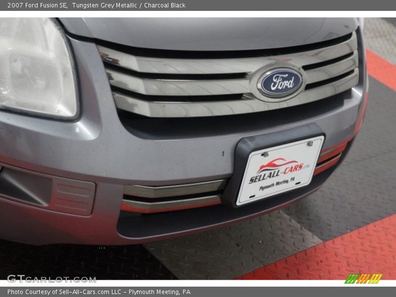 Tungsten Grey Metallic / Charcoal Black 2007 Ford Fusion SE