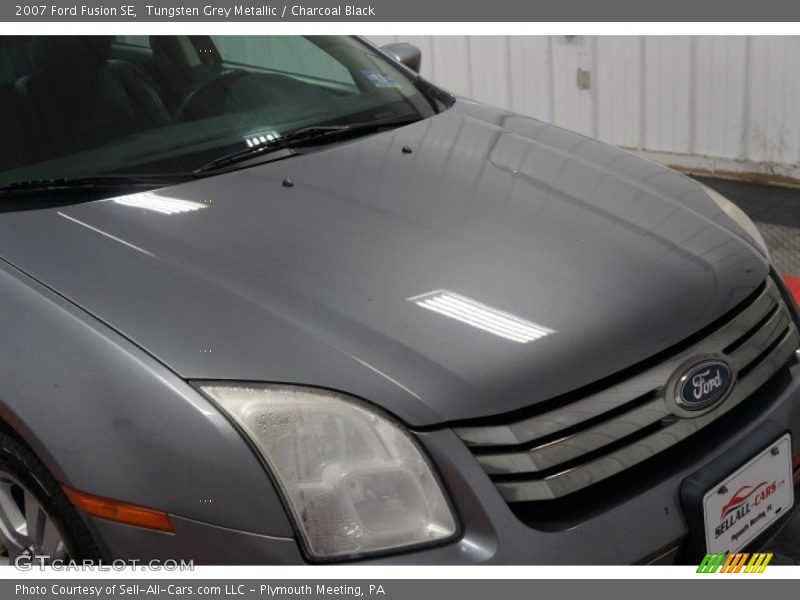 Tungsten Grey Metallic / Charcoal Black 2007 Ford Fusion SE