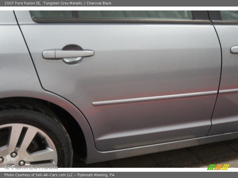 Tungsten Grey Metallic / Charcoal Black 2007 Ford Fusion SE