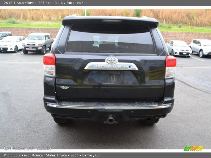 Black / Black Leather 2012 Toyota 4Runner SR5 4x4
