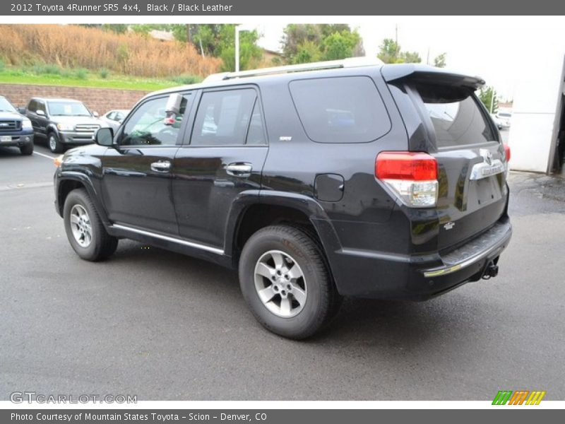 Black / Black Leather 2012 Toyota 4Runner SR5 4x4