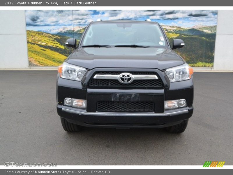 Black / Black Leather 2012 Toyota 4Runner SR5 4x4