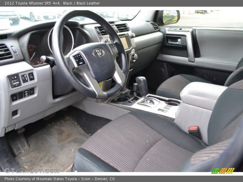 Black / Black Leather 2012 Toyota 4Runner SR5 4x4