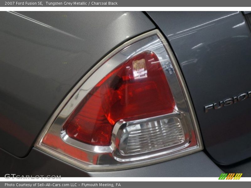 Tungsten Grey Metallic / Charcoal Black 2007 Ford Fusion SE