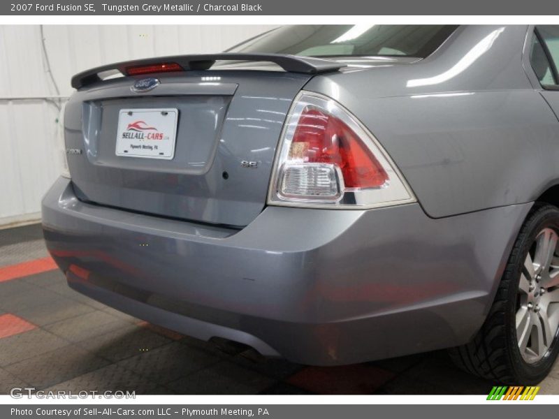 Tungsten Grey Metallic / Charcoal Black 2007 Ford Fusion SE