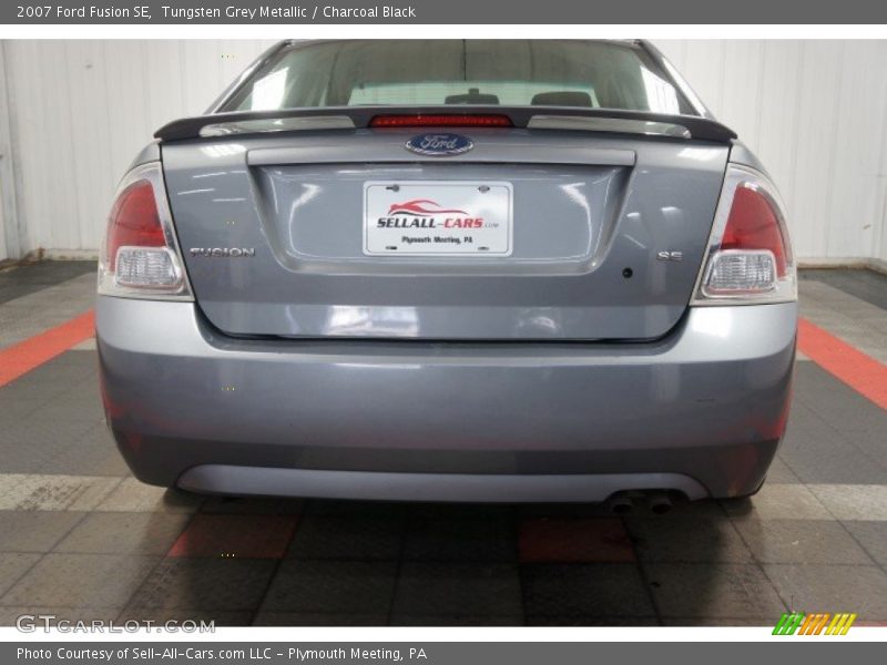 Tungsten Grey Metallic / Charcoal Black 2007 Ford Fusion SE