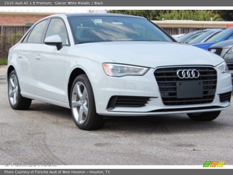 Glacier White Metallic / Black 2016 Audi A3 1.8 Premium