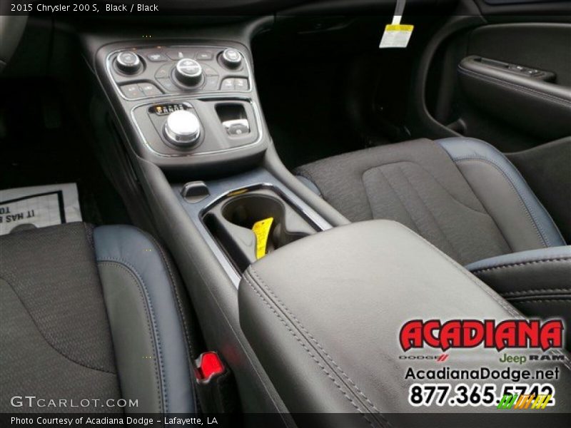 Black / Black 2015 Chrysler 200 S