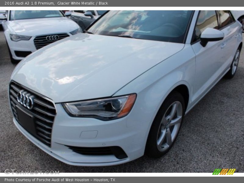 Glacier White Metallic / Black 2016 Audi A3 1.8 Premium