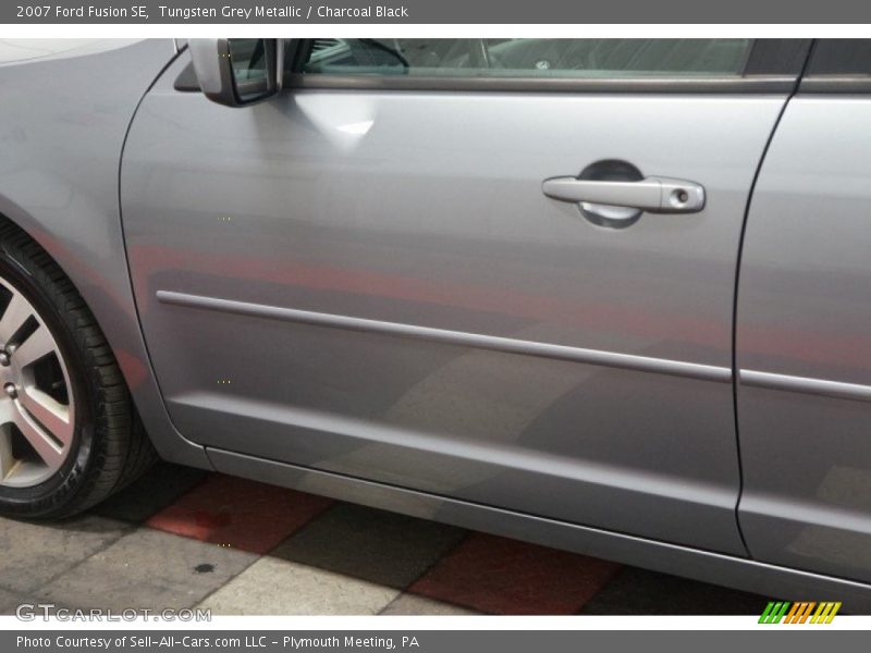 Tungsten Grey Metallic / Charcoal Black 2007 Ford Fusion SE