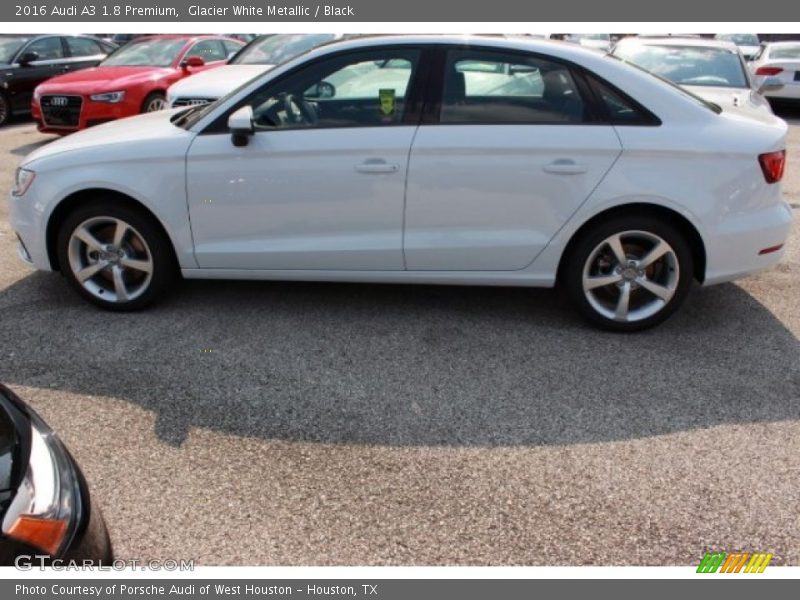 Glacier White Metallic / Black 2016 Audi A3 1.8 Premium