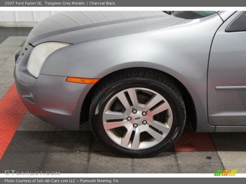 Tungsten Grey Metallic / Charcoal Black 2007 Ford Fusion SE