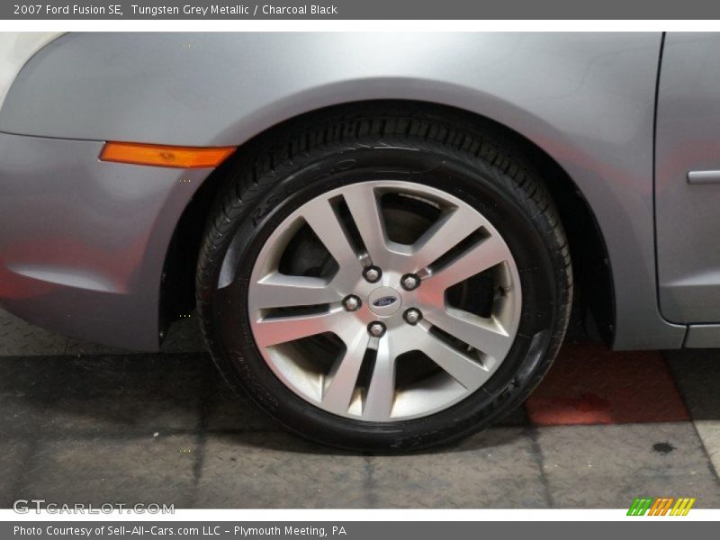 Tungsten Grey Metallic / Charcoal Black 2007 Ford Fusion SE