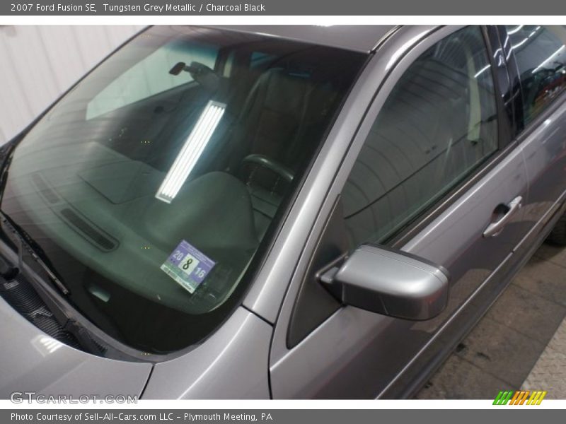 Tungsten Grey Metallic / Charcoal Black 2007 Ford Fusion SE