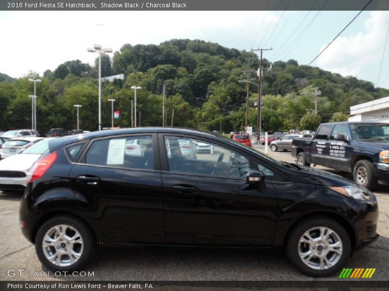 Shadow Black / Charcoal Black 2016 Ford Fiesta SE Hatchback
