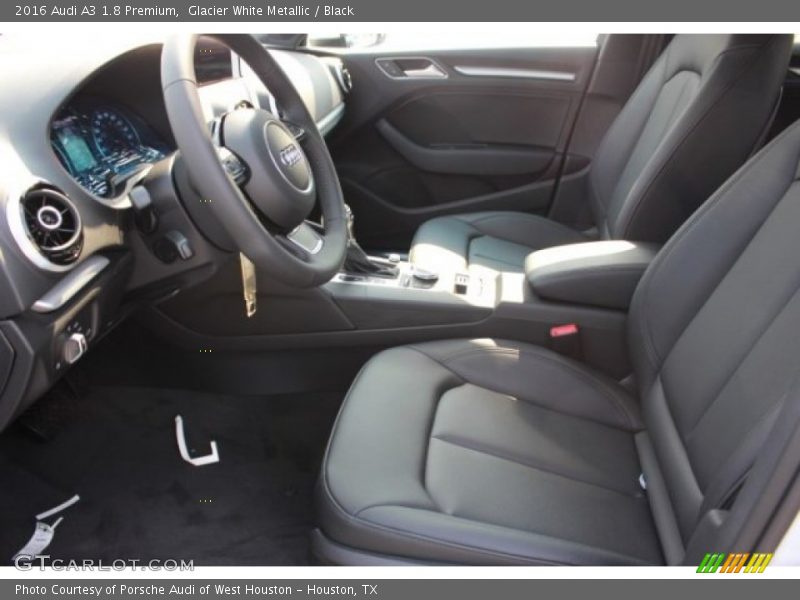 Glacier White Metallic / Black 2016 Audi A3 1.8 Premium