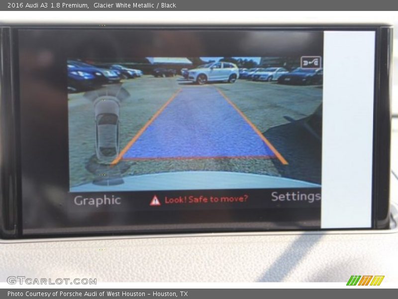 Glacier White Metallic / Black 2016 Audi A3 1.8 Premium