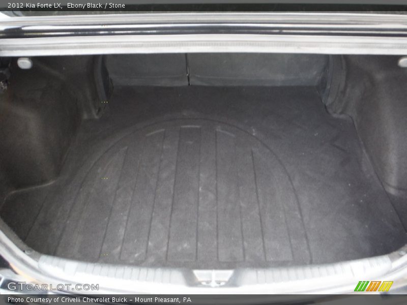 Ebony Black / Stone 2012 Kia Forte LX