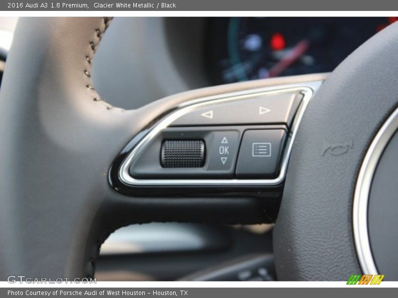 Glacier White Metallic / Black 2016 Audi A3 1.8 Premium