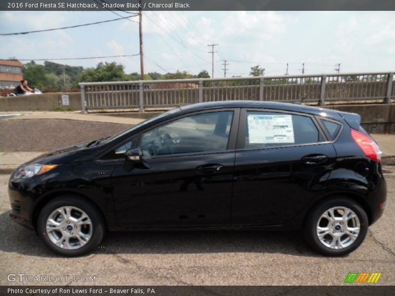 Shadow Black / Charcoal Black 2016 Ford Fiesta SE Hatchback