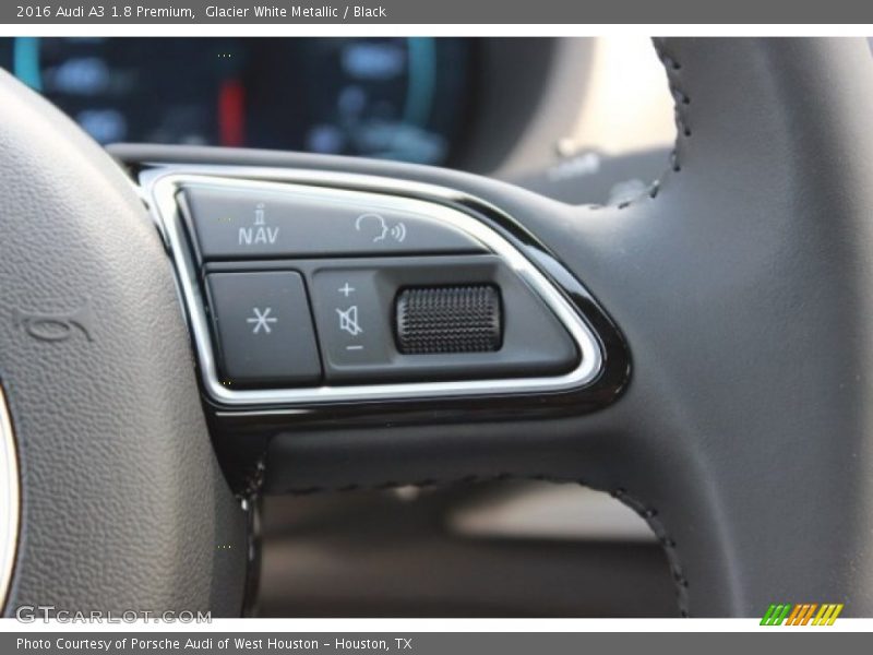 Glacier White Metallic / Black 2016 Audi A3 1.8 Premium