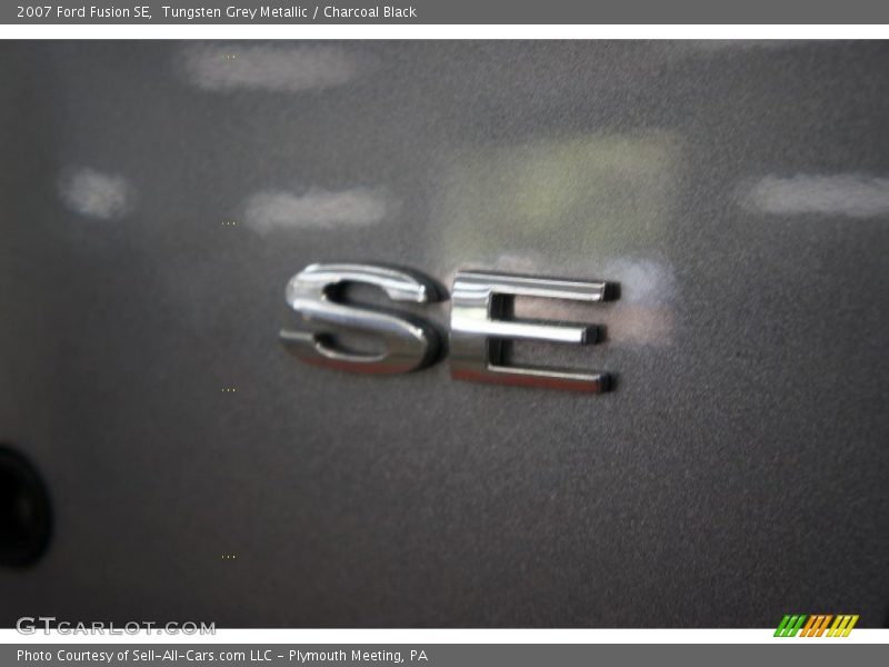Tungsten Grey Metallic / Charcoal Black 2007 Ford Fusion SE