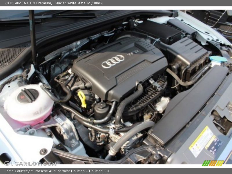 Glacier White Metallic / Black 2016 Audi A3 1.8 Premium