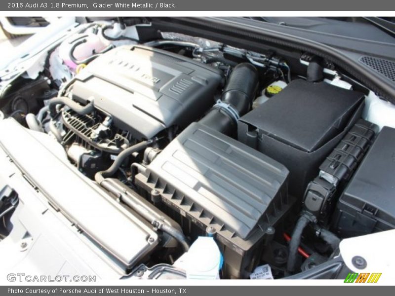 Glacier White Metallic / Black 2016 Audi A3 1.8 Premium
